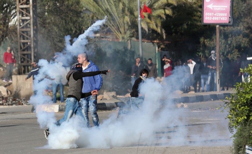 انتفاضہ آزادی القدس، فلسطین میں مظاہرے