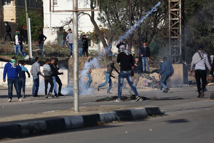 انتفاضہ آزادی القدس، فلسطین میں مظاہرے