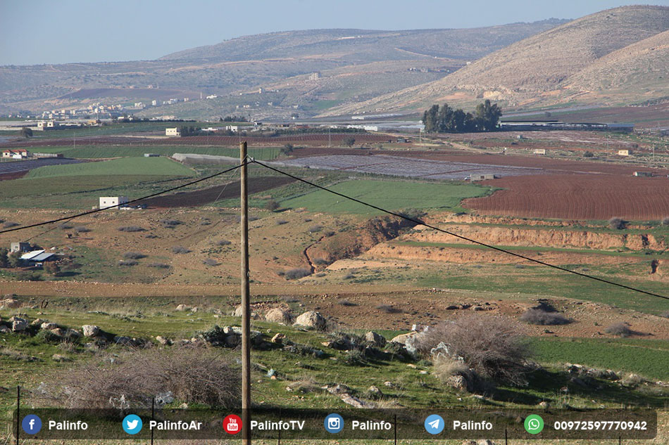 وادی اردن میں موسم بہار کے حسین مناظر