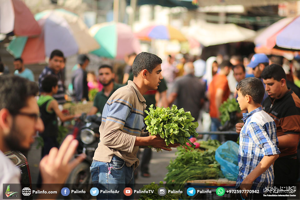 غزہ میں رمضان مصروفیات ، تصاویر کے آئینے میں!