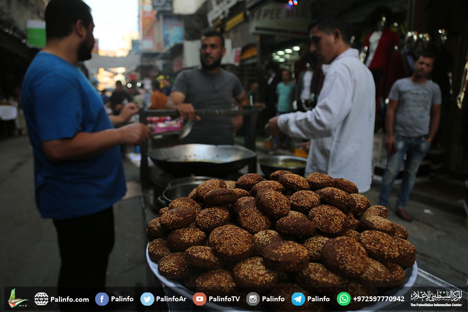 غزہ میں رمضان مصروفیات ، تصاویر کے آئینے میں!