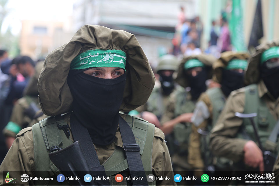 القسام بریگیڈز کے شہداء کے جنازے کی تصاویر