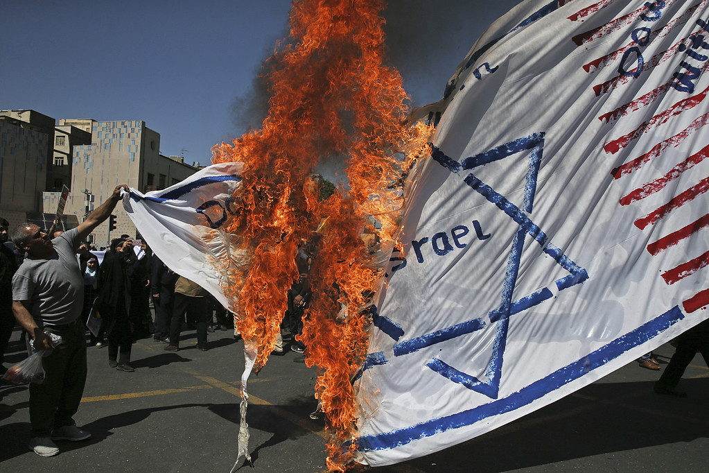 ایران میں ’یوم القدس‘ مظاہرے:تصاویر