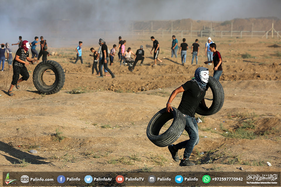 جمعہ کو مشرقی غزہ میں فلسطینیوں کے حق واپسی مظاہرے